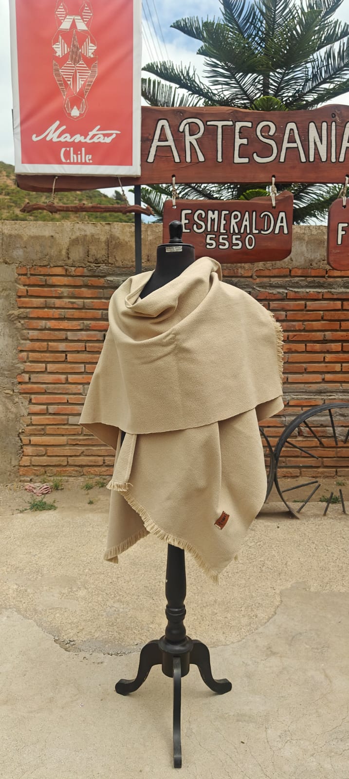Ruana de lana — imagen 3