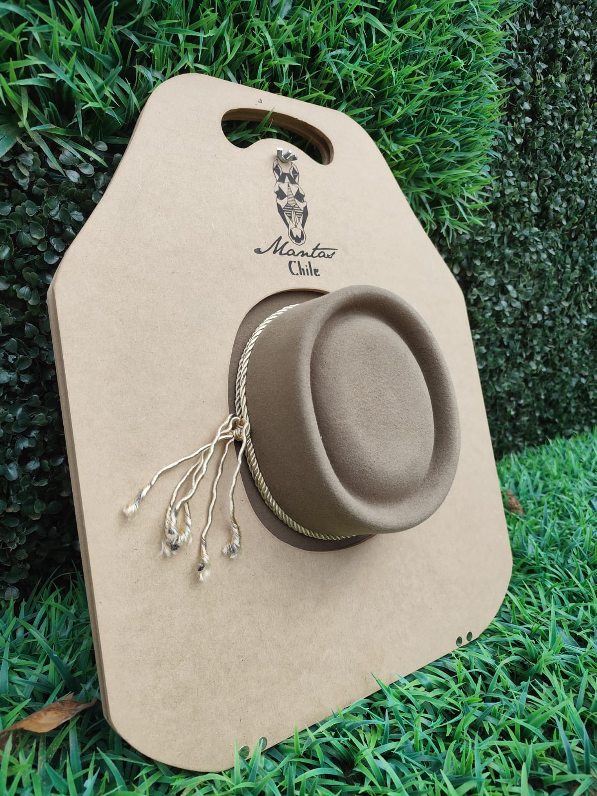 Sombrero de aleta larga color cáscara más tabla — imagen 4